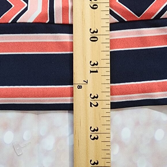 Michael Kors Women's Dress Coral Geometric Shape Dress, Women's Small - Picture 6 of 6